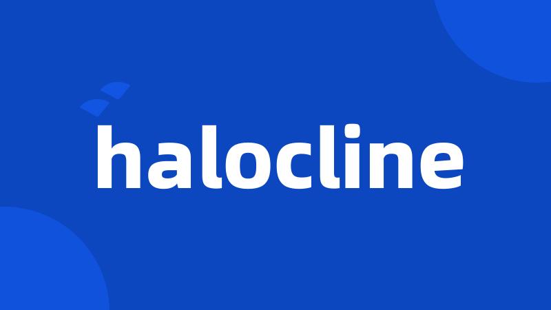 halocline