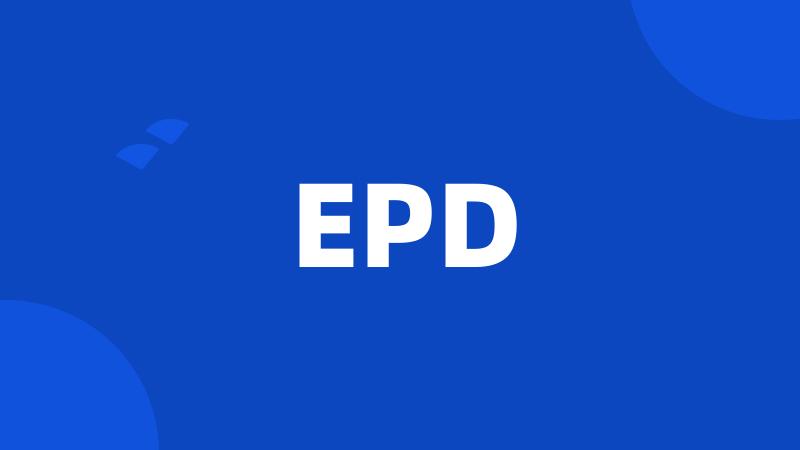 EPD