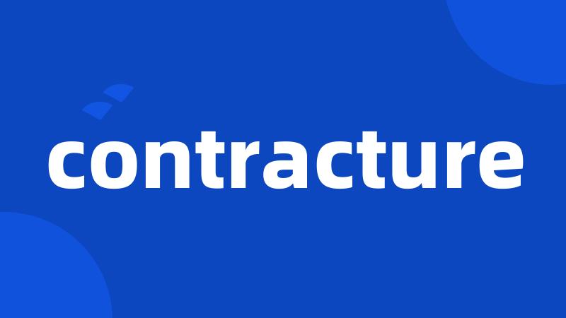 contracture