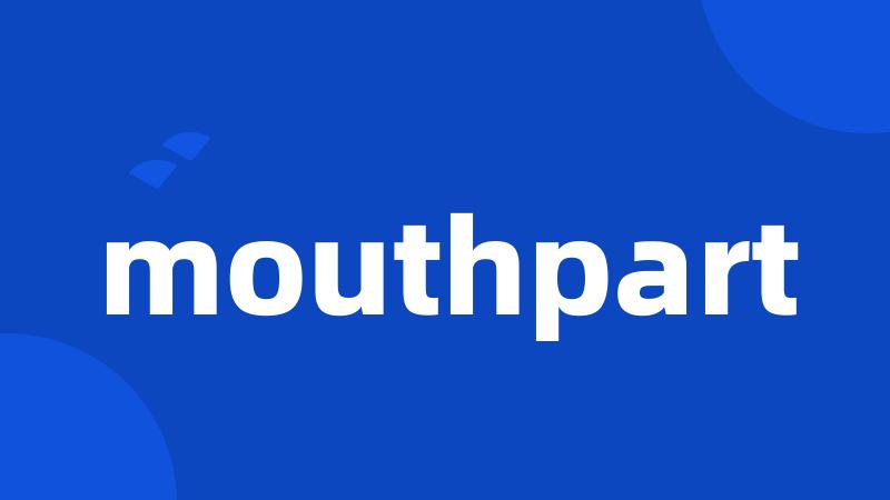 mouthpart