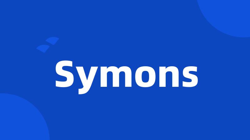 Symons