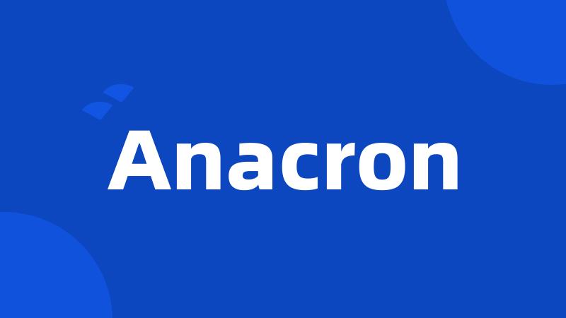 Anacron