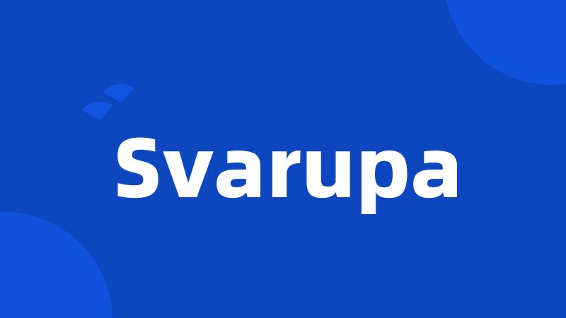 Svarupa