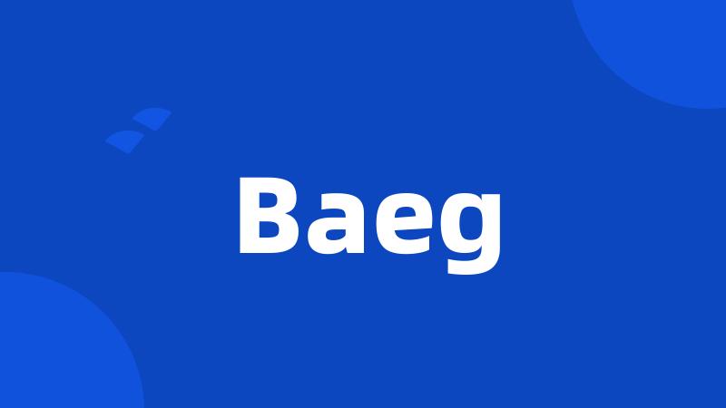 Baeg