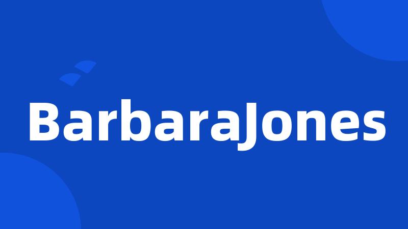 BarbaraJones