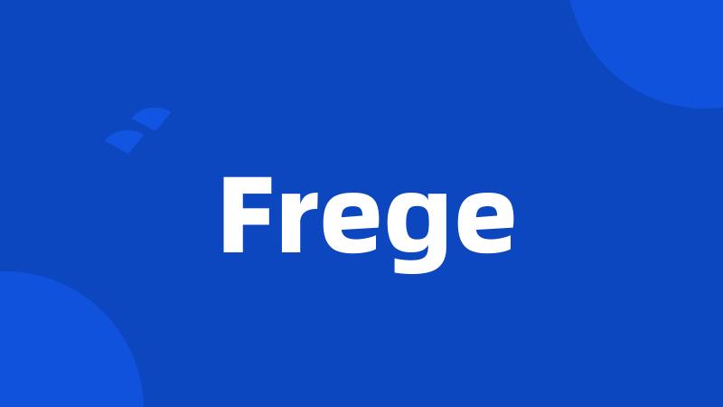 Frege