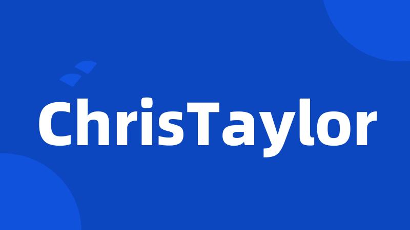 ChrisTaylor