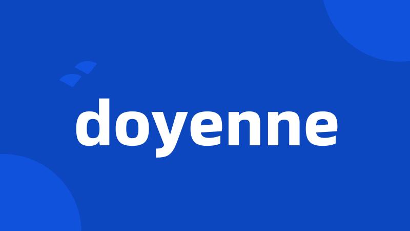 doyenne