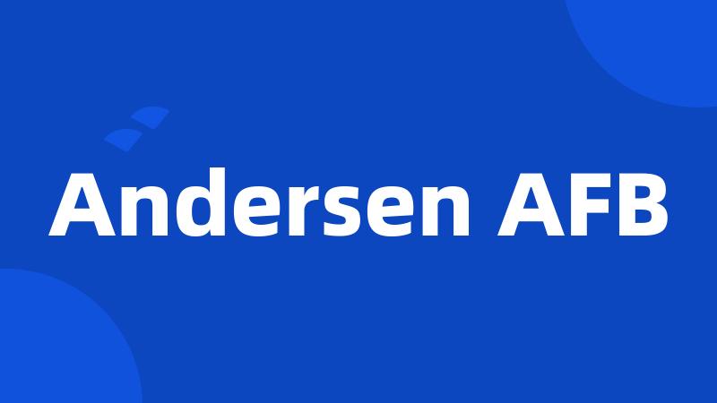 Andersen AFB