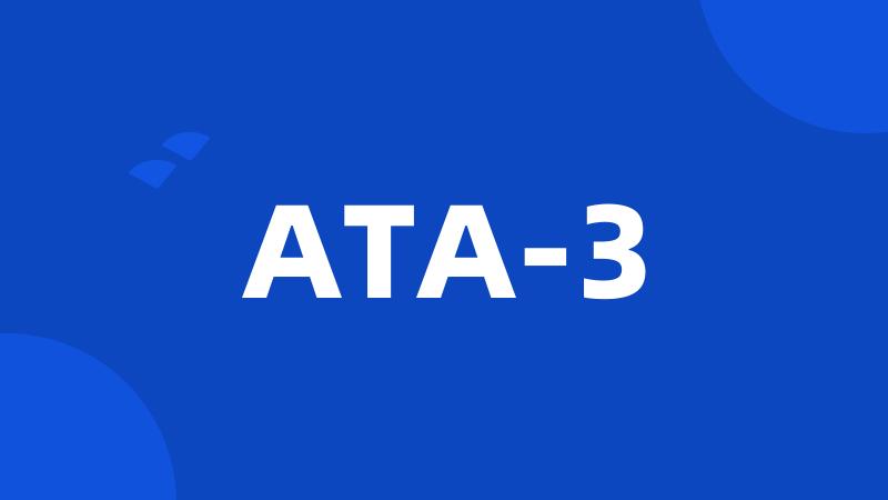 ATA-3