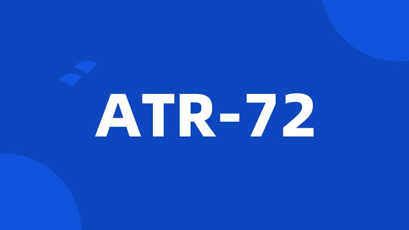 ATR-72