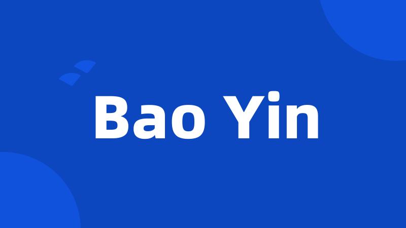 Bao Yin