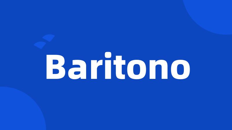 Baritono