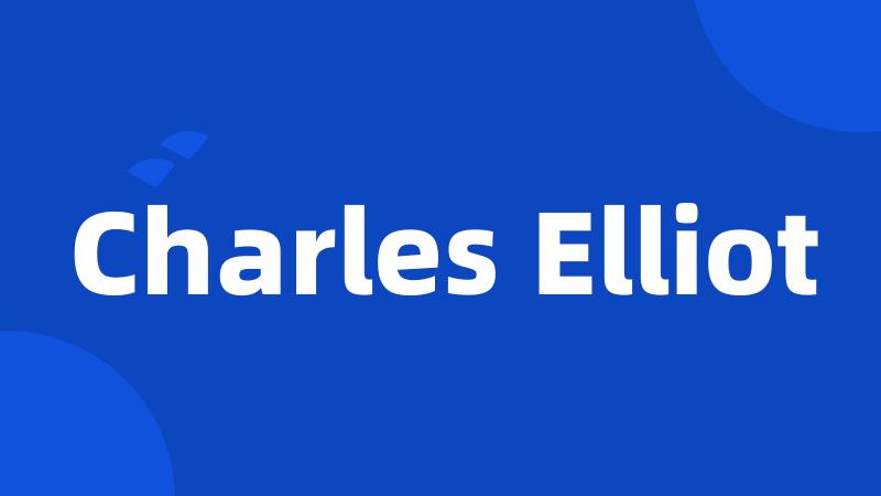 Charles Elliot