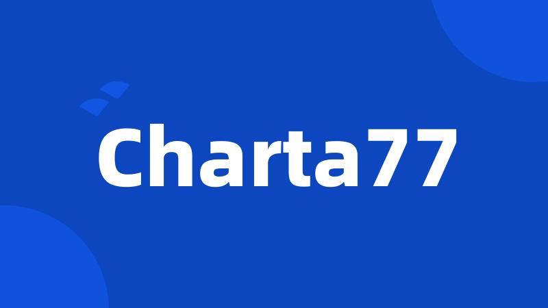 Charta77