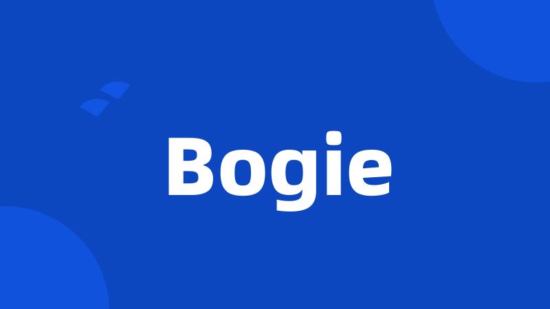 Bogie