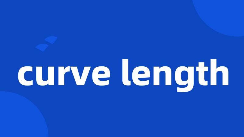 curve length