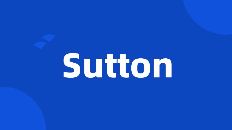 Sutton