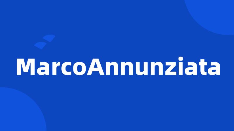 MarcoAnnunziata