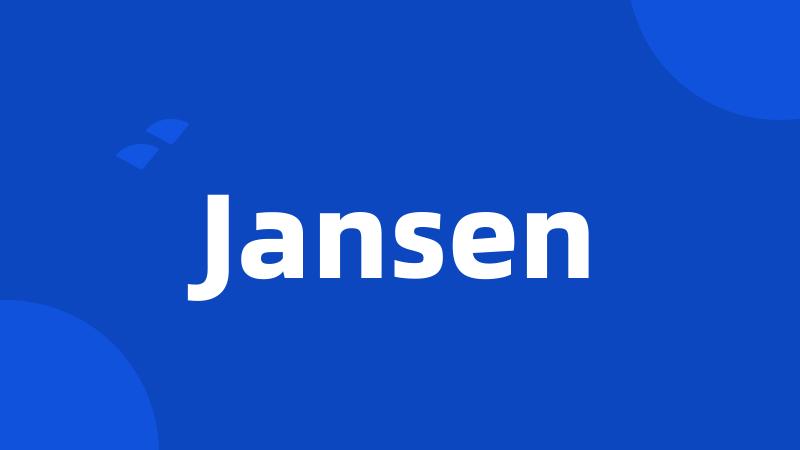 Jansen