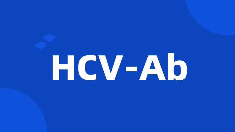 HCV-Ab