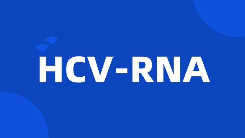 HCV-RNA