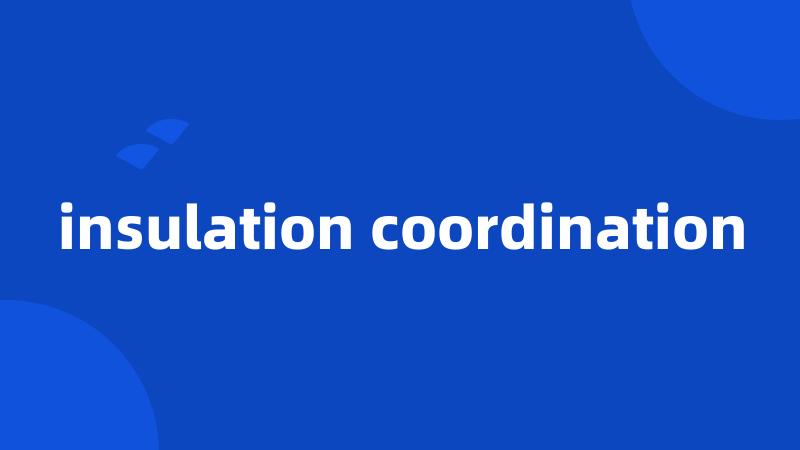 insulation coordination