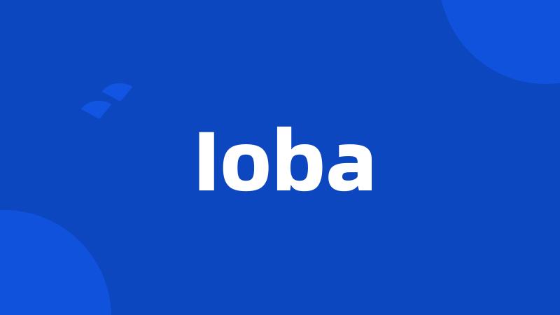 Ioba