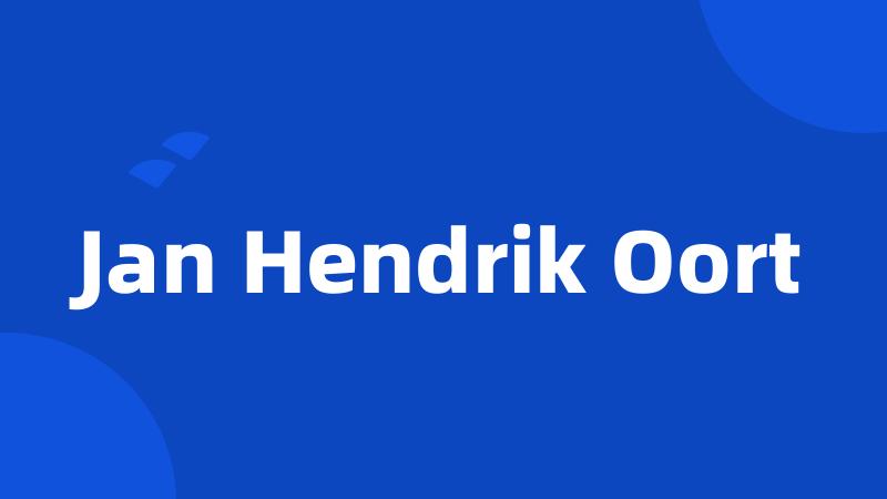 Jan Hendrik Oort