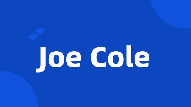 Joe Cole