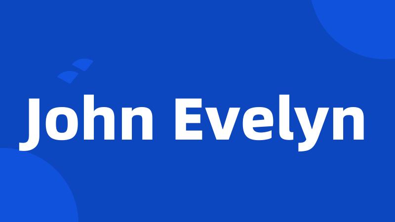 John Evelyn