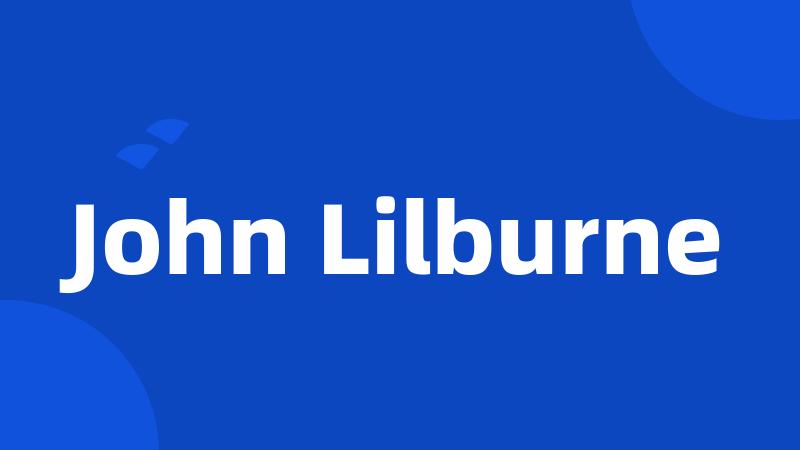 John Lilburne