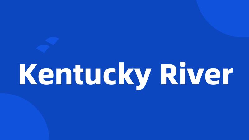 Kentucky River