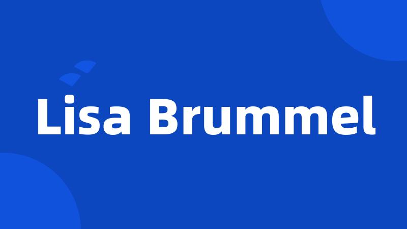 Lisa Brummel