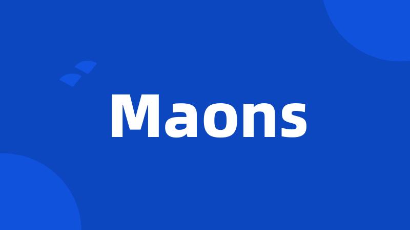 Maons