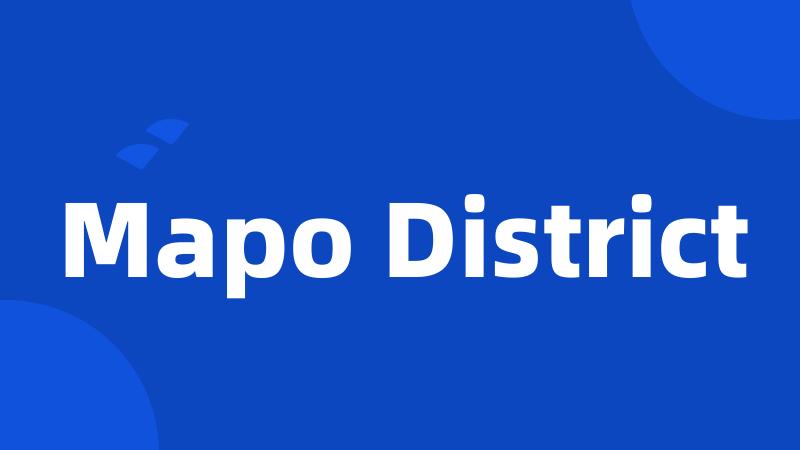 Mapo District