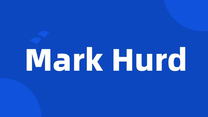 Mark Hurd