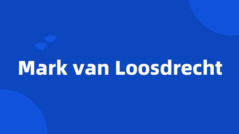 Mark van Loosdrecht