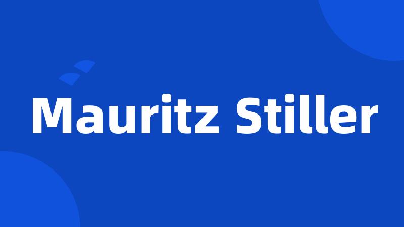 Mauritz Stiller