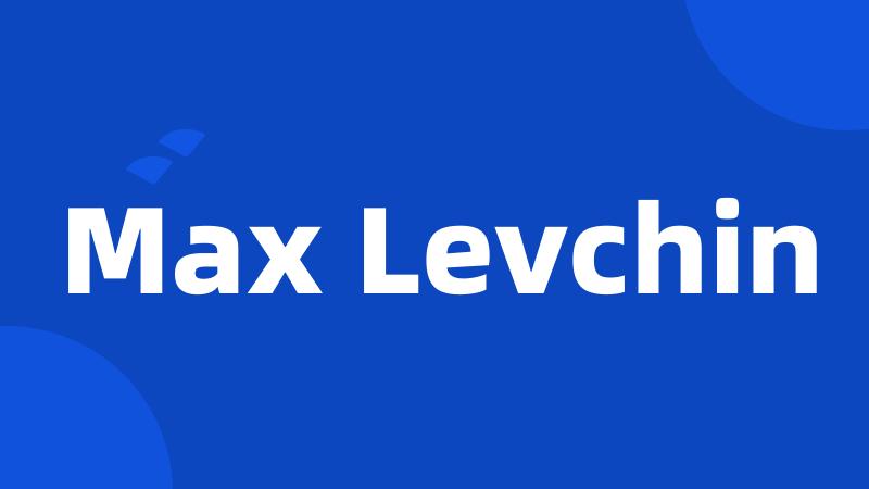 Max Levchin