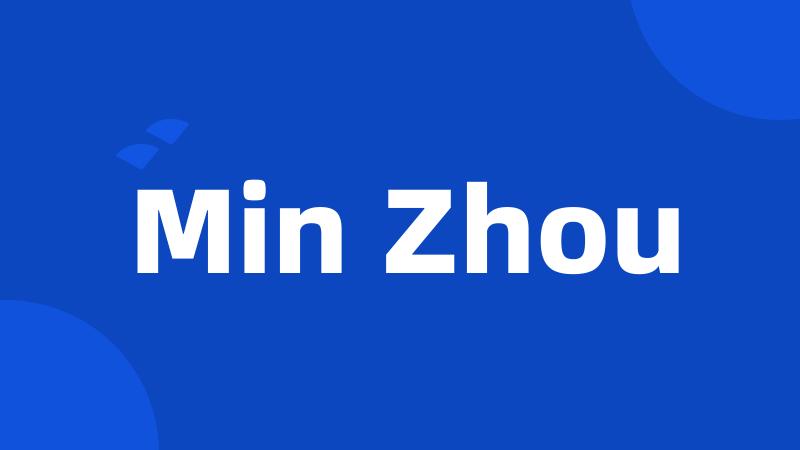 Min Zhou