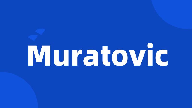 Muratovic