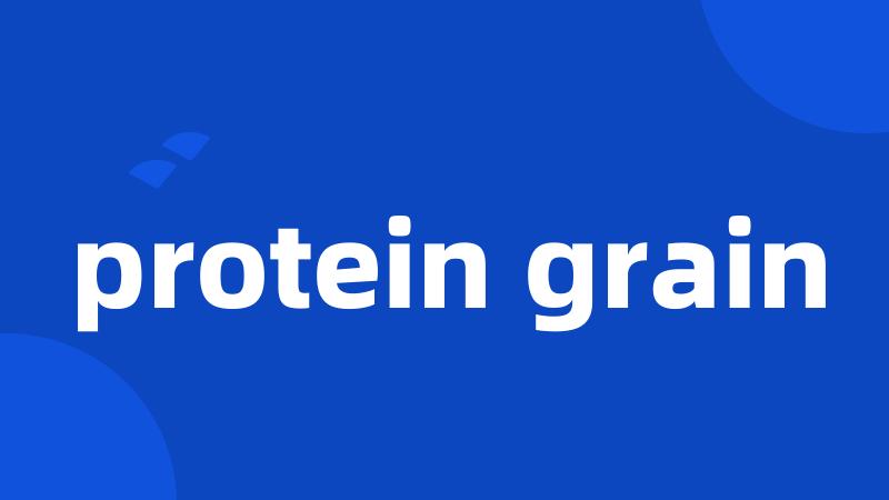 protein grain