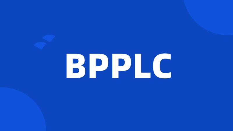 BPPLC