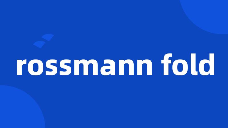 rossmann fold