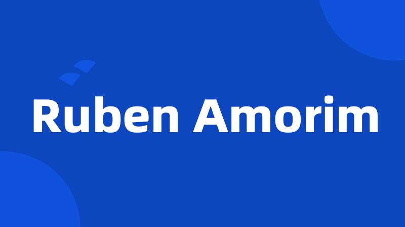 Ruben Amorim