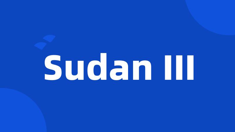 Sudan III