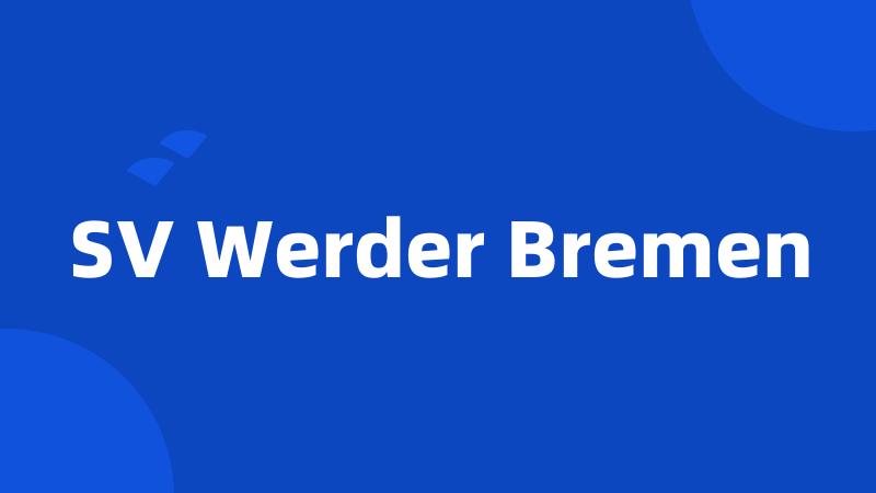 SV Werder Bremen