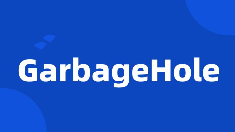 GarbageHole