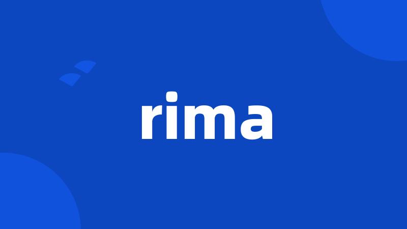 rima